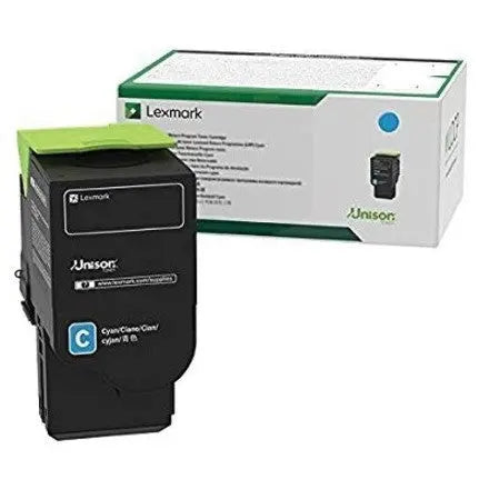 LEXMARK Printers/Printer Ink and Toners Lexmark Cyan Toner Cartridge Return Program Yield 3,500 Pages C241XC0