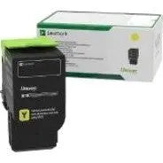 LEXMARK Printers/Printer Ink and Toners Lexmark GSA Yellow Toner Cartridge Return Program Extra High Yield 5,000 Pages 78C0XYG