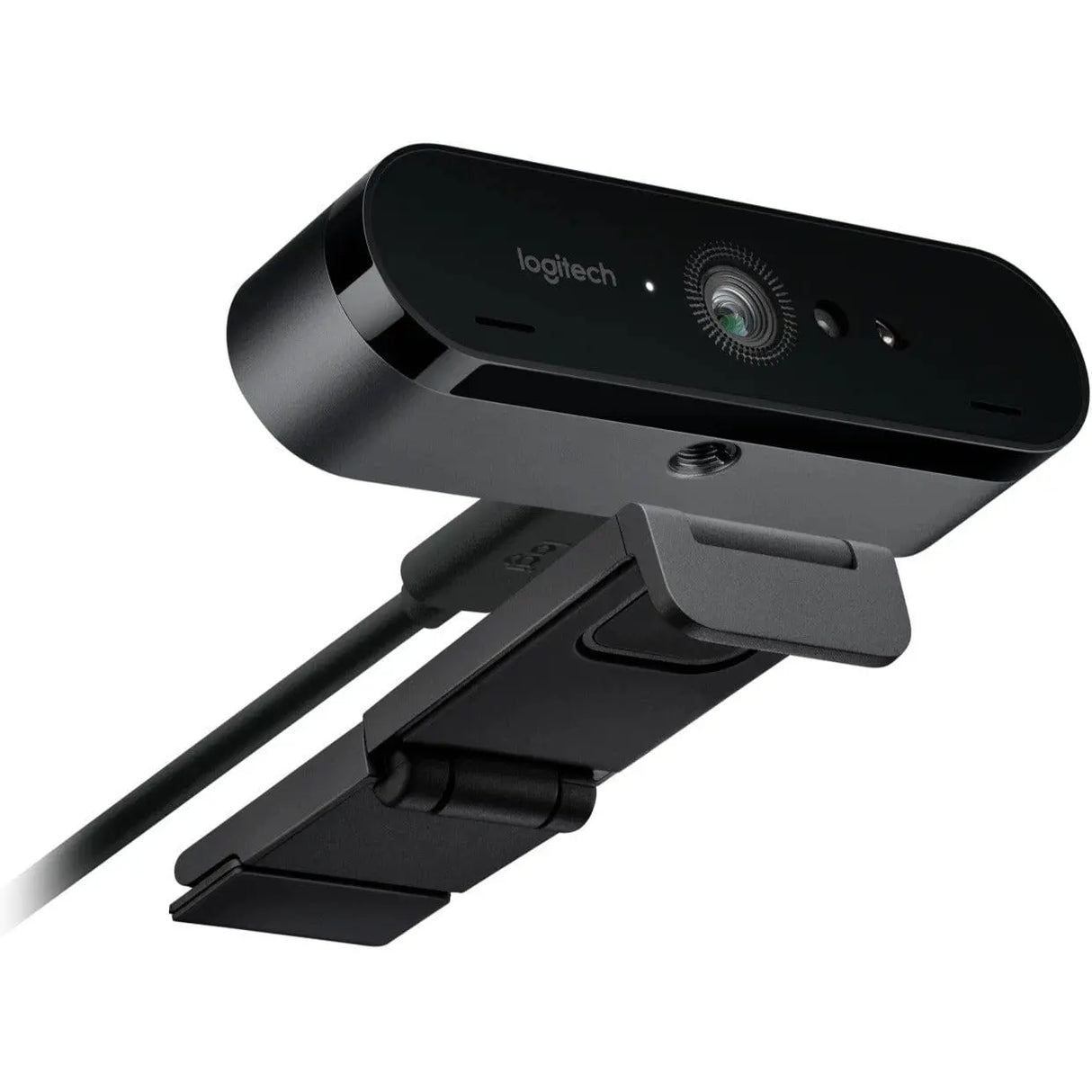 Logitech BRIO Webcam - 90 fps - Black - USB 3.0 - 4096 x 2160 Video - Auto-focus - 5x Digital Zoom - Microphone - Notebook, Monitor - 960-001105 LOGITECH