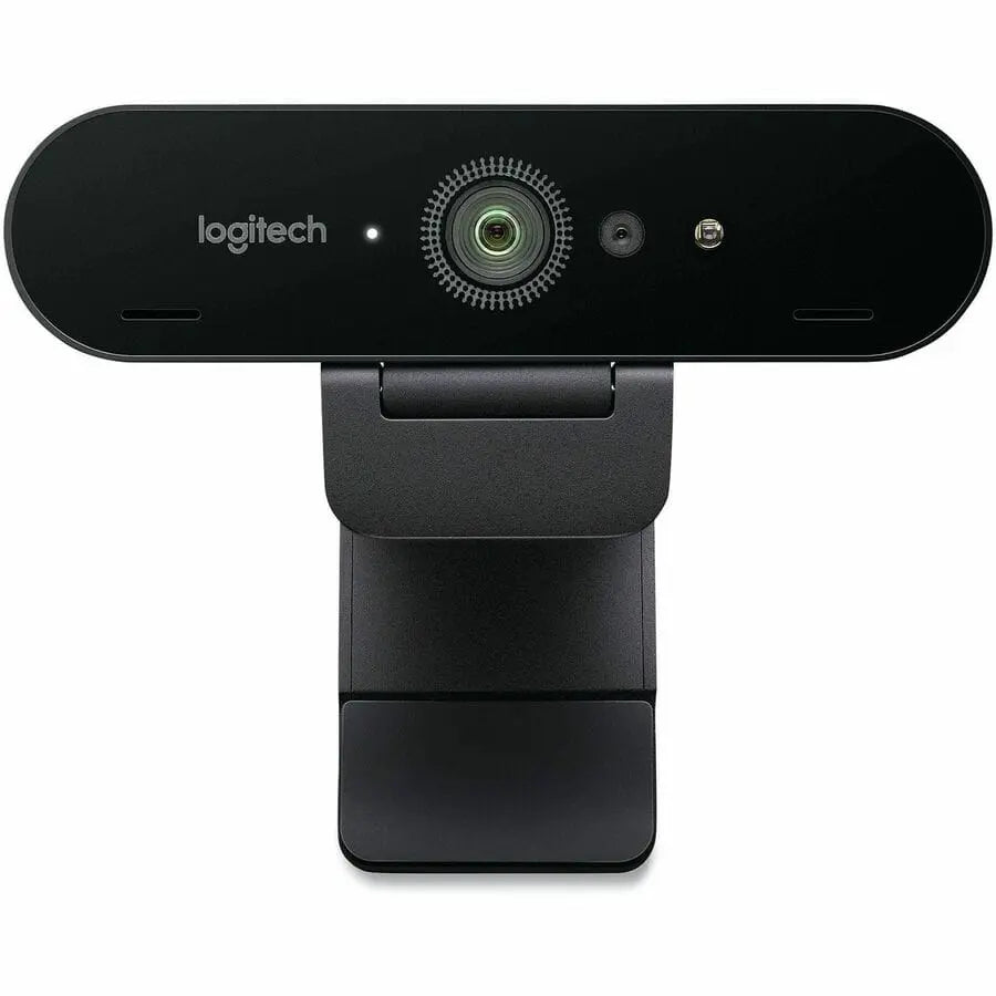 Logitech BRIO Webcam - 90 fps - Black - USB 3.0 - 4096 x 2160 Video - Auto-focus - 5x Digital Zoom - Microphone - Notebook, Monitor - 960-001105 LOGITECH