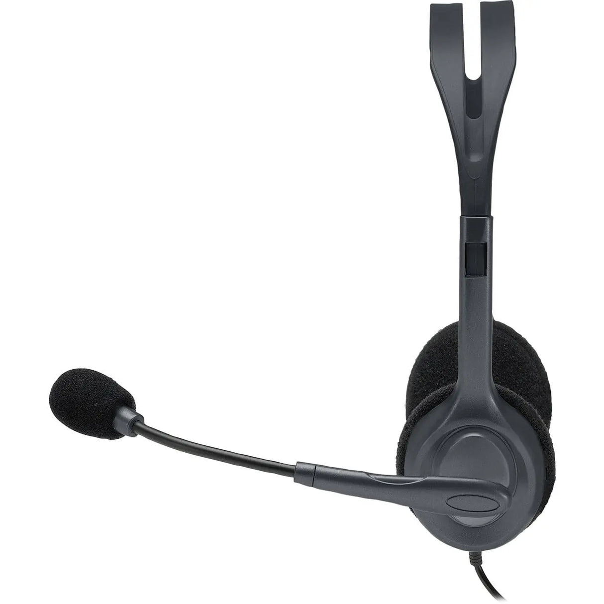 LOGITECH Logitech Stereo Headset H111 - Stereo - Mini-phone (3.5mm) - Wired - 32 Ohm - 20 Hz - 20 kHz - Over-the-head - Binaural - Supra-aural - 5.91 ft Cable - Noise Canceling - 981-000612