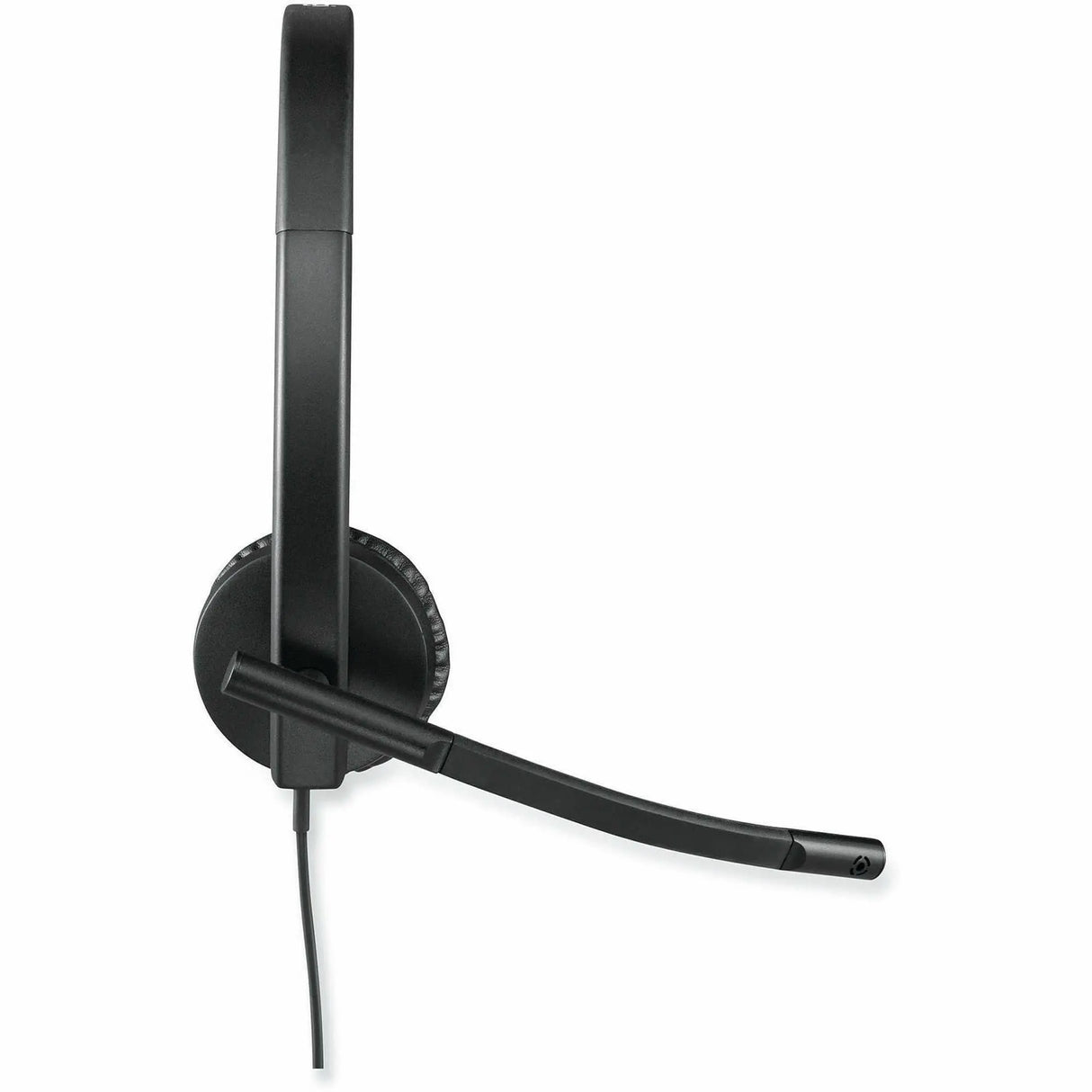 LOGITECH Logitech USB Headset Stereo H570e - Stereo - USB - Wired - 31.50 Hz - 20 kHz - Over-the-head - Binaural - Supra-aural - Noise Cancelling, Electret Microphone - Black - 981-000574