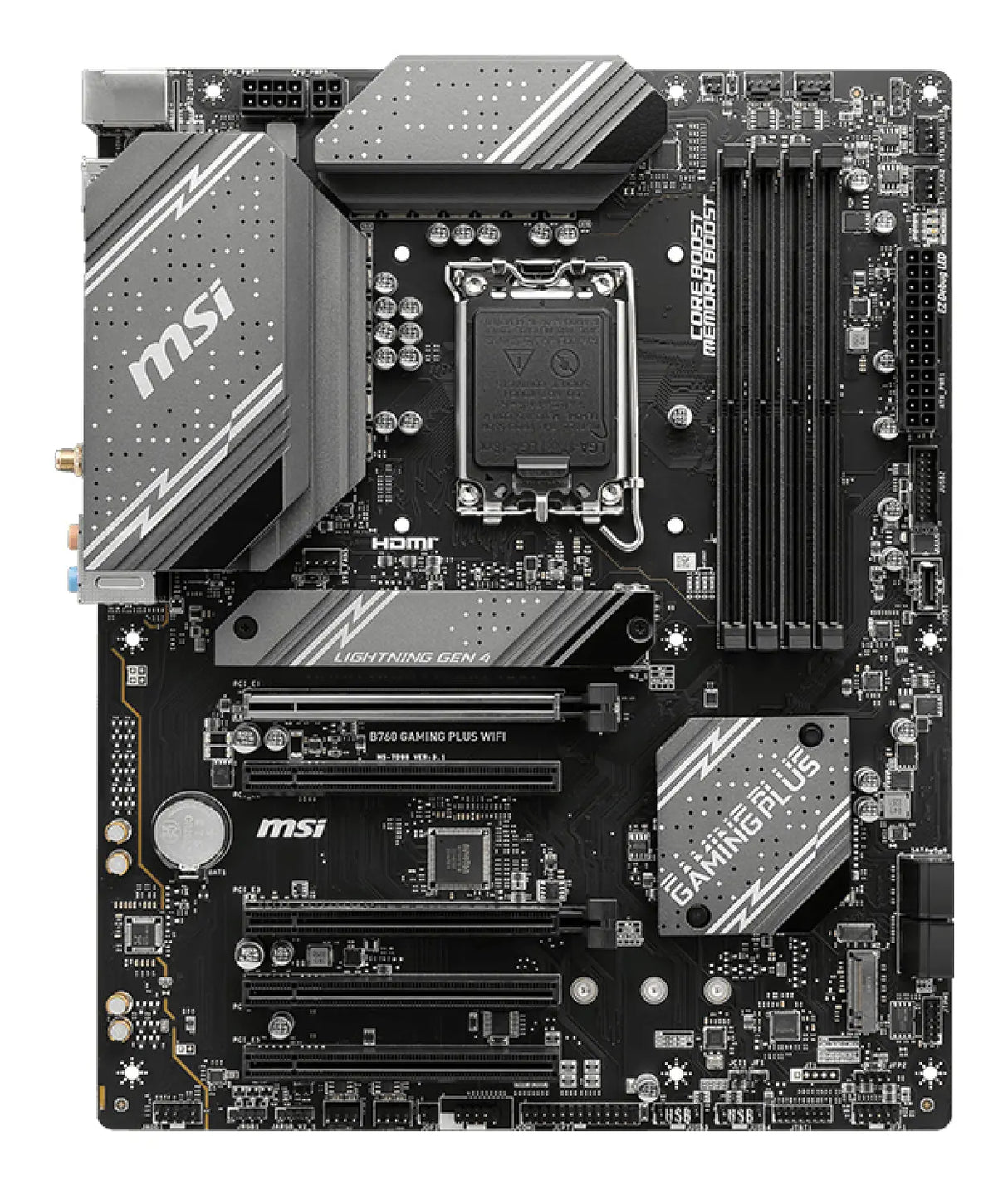 MSI MSI B760 GAMING PLUS WIFI motherboard Intel B760 LGA 1700 ATX - B760GPWIFI