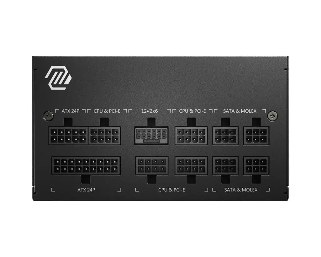 MSI MSI MAG A750GL PCIE5 power supply unit 750 W 20+4 pin ATX ATX Black - MAGA750GLPCIE5