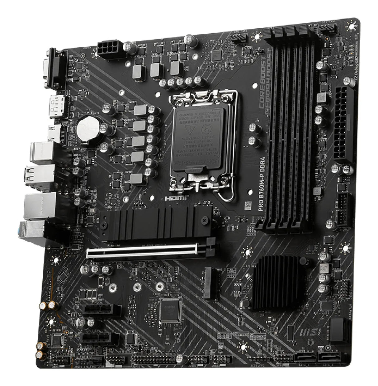 MSI MSI PRO B760M-P DDR4 motherboard Intel B760 LGA 1700 micro ATX - B760MPD4