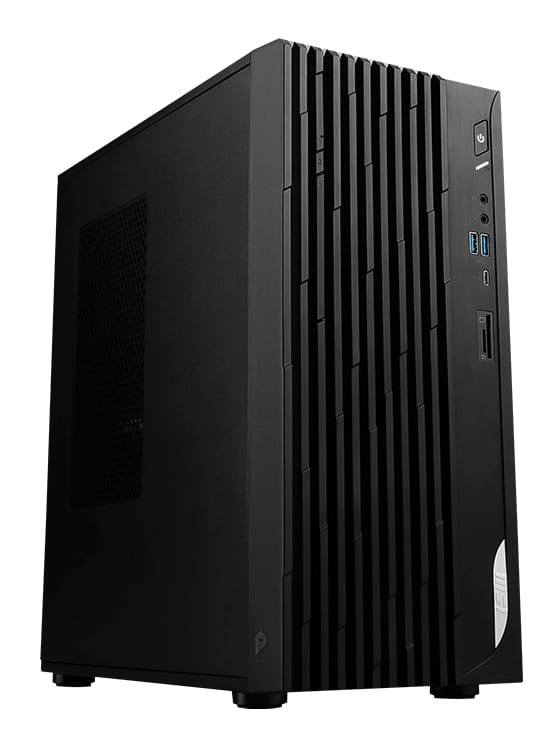 MSI MSI Pro DP180 14ANVP-1004US Intel® Core™ i5 i5-14400F 16 GB DDR4-SDRAM 1 TB SSD NVIDIA GeForce RTX 5070 Windows 11 Pro Desktop PC Black - DP18014NVP1004
