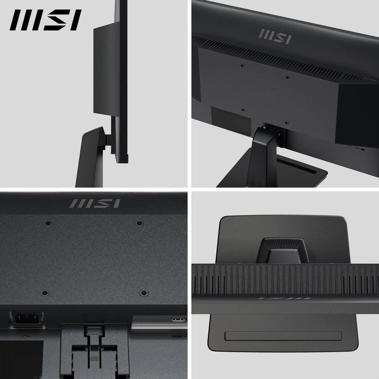 MSI MSI Pro MP225V 21.45 Inch Monitor, FHD (1920 x 1080), 100Hz, VA, 1ms, 1x HDMI 1.4b, 1x D-Sub(VGA), Anti-Glare, Anti-Flicker, Less Blue light, TÜV Certified, VESA, Kensington, Black - PROMP225V