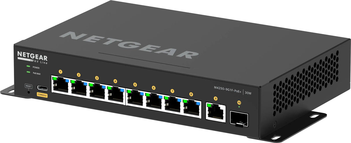 NETGEAR NETGEAR 8x1G PoE+ 110W 1x1G and 1xSFP Managed Switch