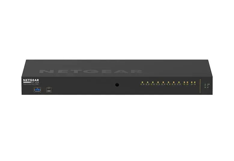 NETGEAR NETGEAR GSM4212P Managed L2/L3 Gigabit Ethernet (10/100/1000) Power over Ethernet (PoE) 1U Black - GSM4212P-100NAS