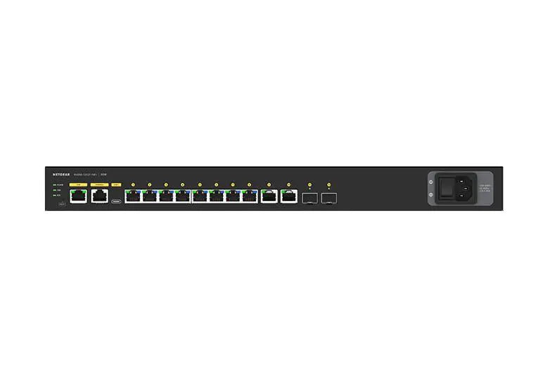 NETGEAR NETGEAR GSM4212P Managed L2/L3 Gigabit Ethernet (10/100/1000) Power over Ethernet (PoE) 1U Black - GSM4212P-100NAS
