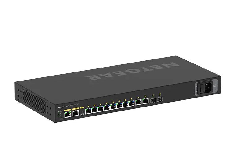 NETGEAR NETGEAR GSM4212PX Managed L2/L3 Gigabit Ethernet (10/100/1000) Power over Ethernet (PoE) 1U Black - GSM4212PX-100NAS