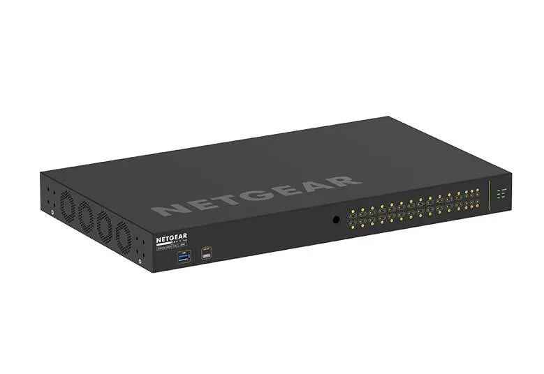 NETGEAR NETGEAR GSM4230P Managed L2/L3/L4 Gigabit Ethernet (10/100/1000) Power over Ethernet (PoE) 1U Black - GSM4230P-100NAS