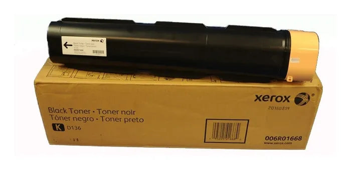 Xerox 006R01668 Black Laser Toner Cartridge (Qty1) Original 095205016680 - 006R01668 XEROX