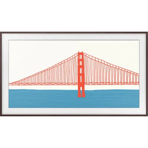 SAMSUNG Home Electronics/Television and Smart TV/Television Parts & Accessories Samsung 32" Customizable Bezel for The Frame (2023-2024) – Modern Brown VG-SCFC32BWBZA