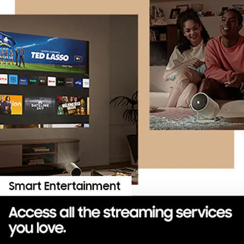 SAMSUNG Monitors and Displays/Projectors Samsung SP-LFF3 The Freestyle 2nd Gen with Gaming Hub 230 Lumen HDR Full HD Projector SP-LFF3CLAXXZA