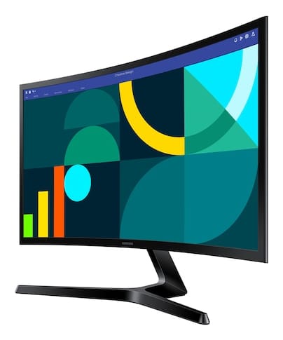 SAMSUNG Samsung 24 S36GD FHD CURVED 100 HZ computer monitor 61 cm (24") 1920 x 1080 pixels Full HD Black - LS24D368GANXZA