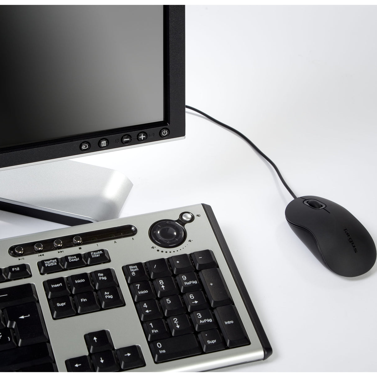 TARGUS Pointing Devices Targus AMW50US mouse Office Ambidextrous USB Type-A Optical - AMU80US
