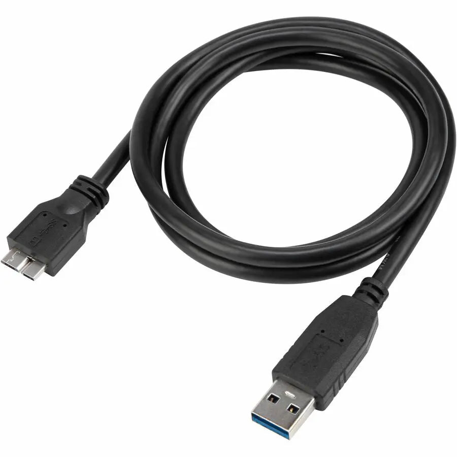 TARGUS Targus 1M USB-A Male to micro USB-B Male Cable - 3.28 ft Micro-USB/USB Data Transfer Cable for Tablet, Notebook, Computer, Docking Station, Dock, PC - First End: 1 x USB 3.0 Type A - Male - Second End... - ACC1004USZ