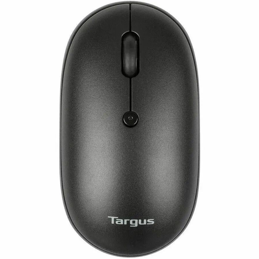 TARGUS Targus Compact Multi-Device Antimicrobial Wireless Mouse - Wireless - Bluetooth/Radio Frequency - 2.40 GHz - Black - 3 Button(s) - Symmetrical - AMB581GL