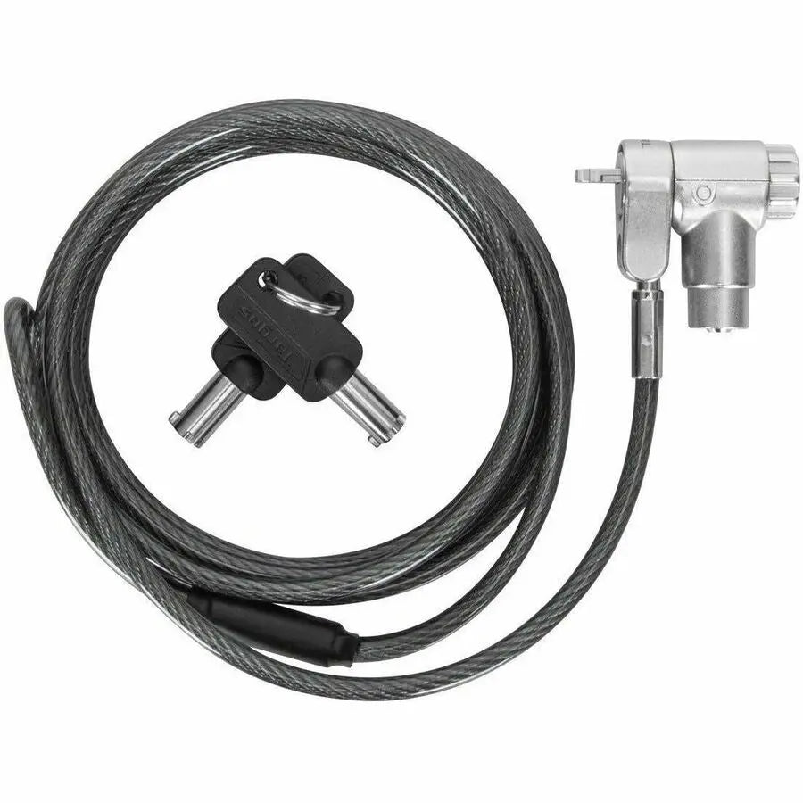 TARGUS Targus DEFCON Ultimate Universal Master Keyed Lock - Silver - Galvanized Steel - 6.50 ft - For Notebook, Docking Station, Monitor - ASP95MKGLX-25