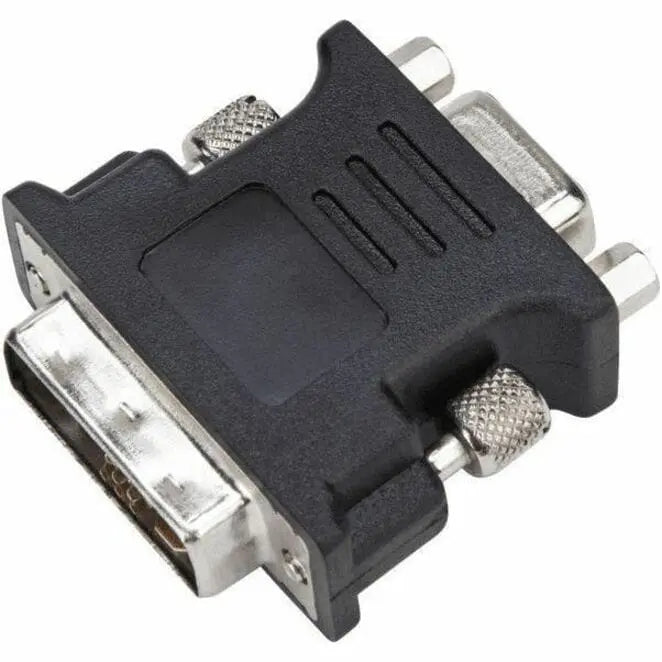 TARGUS Targus DVI-I (M) to VGA (F) Adapter - 1 Pack - 1 x 29-pin DVI-I Video Male - 1 x 15-pin HD-15 VGA - Female - Black - ACX120USX