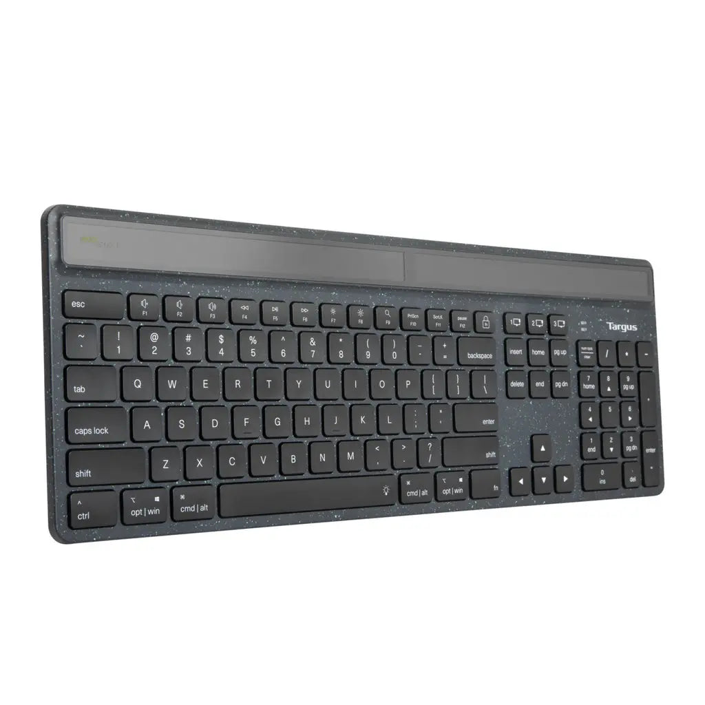 TARGUS Targus Energy Harvesting EcoSmart keyboard Office Bluetooth Black - AKB868US