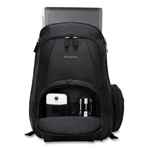 TARGUS TARGUS Groove Laptop Backpack, Fits Devices Up to 15.4", Nylon/PVC, 15 x 7 x 18, Black - CVR600