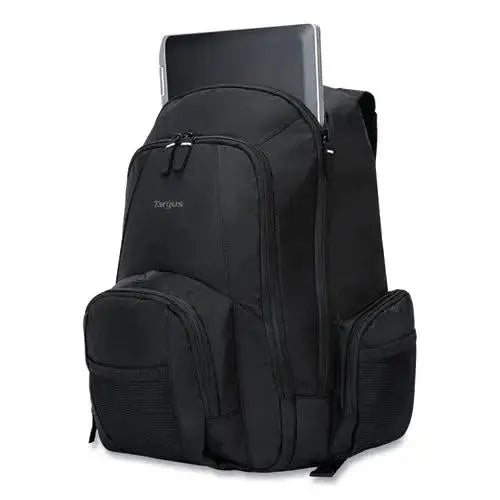 TARGUS TARGUS Groove Laptop Backpack, Fits Devices Up to 15.4", Nylon/PVC, 15 x 7 x 18, Black - CVR600