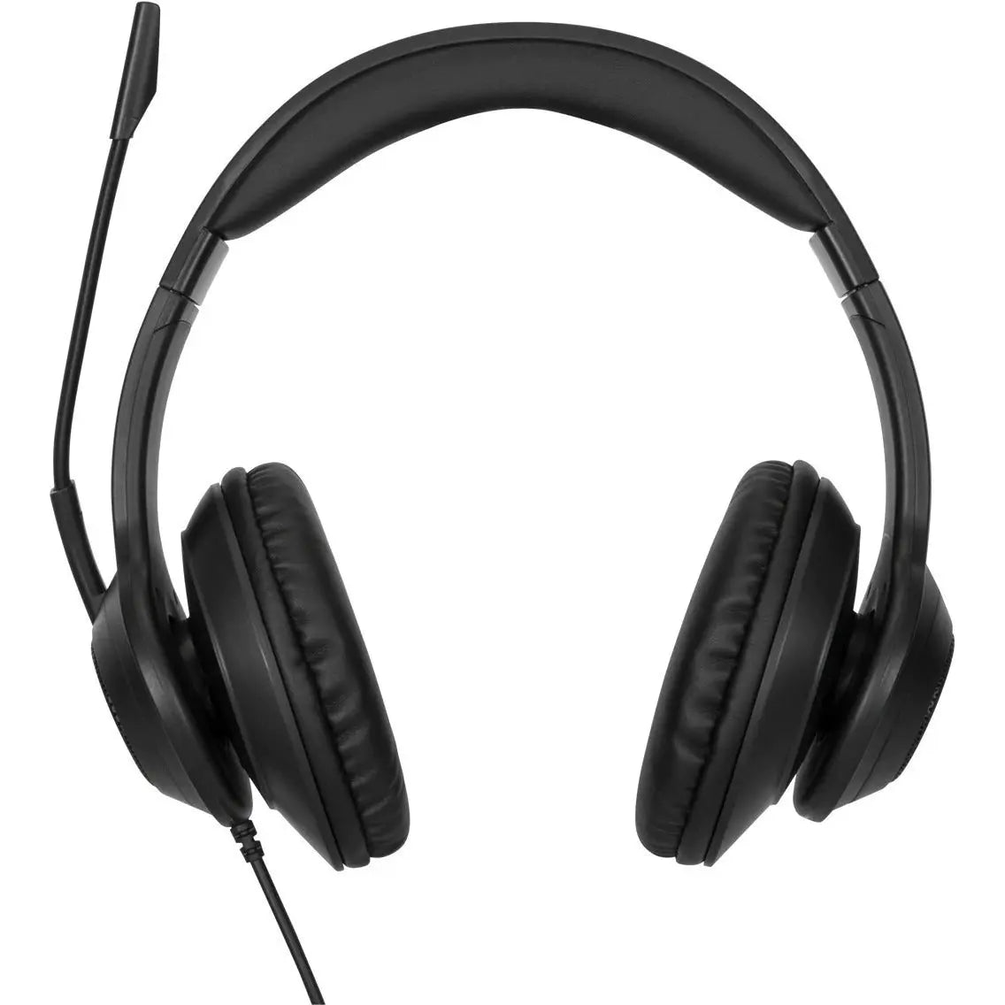 TARGUS Targus Wired Stereo Headset - Stereo - USB Type A - Wired - Over-the-ear - Binaural - Ear-cup - 6 ft Cable - Omni-directional, Noise Cancelling Microphone - Noise Canceling - Black - AEH102TT