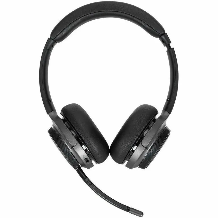 TARGUS Targus Wireless Bluetooth Stereo Headset - Stereo - Mini-phone (3.5mm) - Wired/Wireless - Bluetooth - On-ear - Binaural - Noise Cancelling Microphone - Noise Canceling - Black - AEH104TT