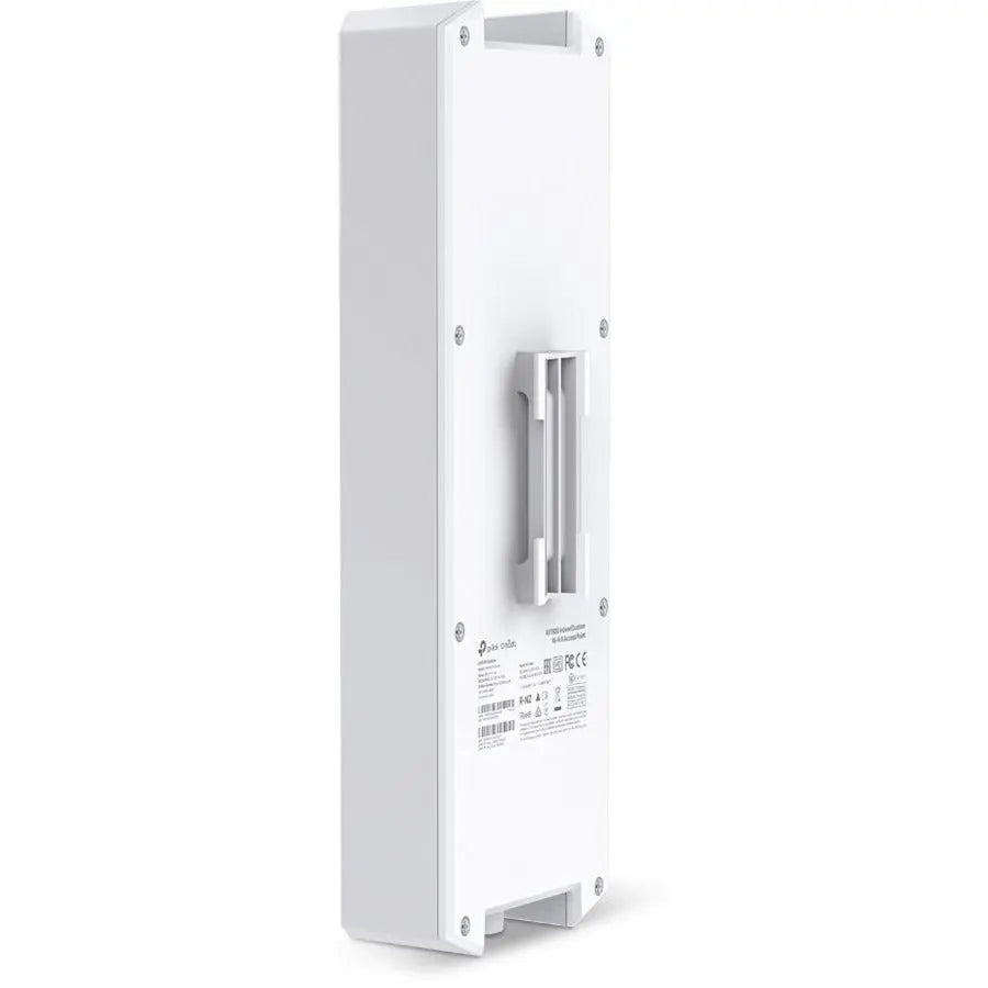 TP-LINK TP-Link EAP610-Outdoor Dual Band IEEE 802.11 a/b/g/n/ac/ax 1.80 Gbit/s Wireless Access Point - Outdoor - 2.40 GHz, 5 GHz - External - MIMO Technology - 1 x Network (RJ-45) - Gigabit Ethernet - Pole-mountable, Wall Mountable - IP67