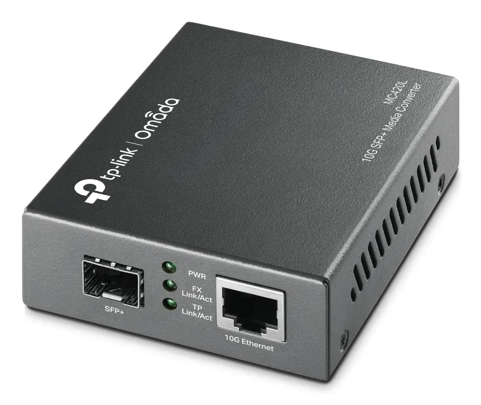 TP-LINK TP-Link Omada 10G Multi-Gigabit SFP Media Converter - MC420L