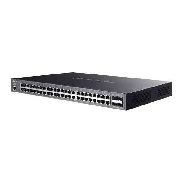 TP-LINK TP-Link Omada SG3452XMPP network switch Managed L2+ Gigabit Ethernet (10/100/1000) Power over Ethernet (PoE) 1U Black - SG3452XMPP