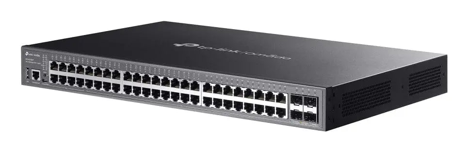 TP-LINK TP-Link Omada SG5452XMPP network switch Managed L3 Gigabit Ethernet (10/100/1000) Power over Ethernet (PoE) Black - SG5452XMPP