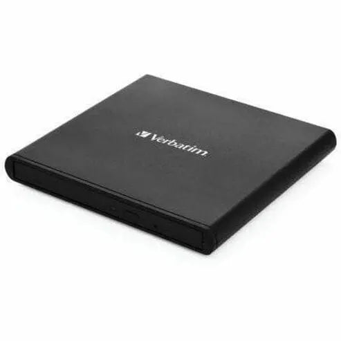 External Slimline CD/DVD Writer - DVD±R/±RW Support/24x CD Rewrite/8x DVD Rewrite - Double-layer Media Supported - USB 2.0 - Slimline - 98938 VERBATIM