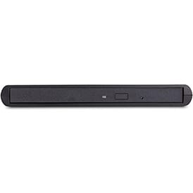 VERBATIM External Slimline CD/DVD Writer - DVD±R/±RW Support/24x CD Rewrite/8x DVD Rewrite - Double-layer Media Supported - USB 2.0 - Slimline - 98938
