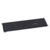 VERBATIM Keyboards Wireless Slim Keyboard, 103 Keys, Black - 99793