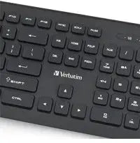 VERBATIM Verbatim 99793 keyboard Home RF Wireless + USB QWERTY English Black - 99793