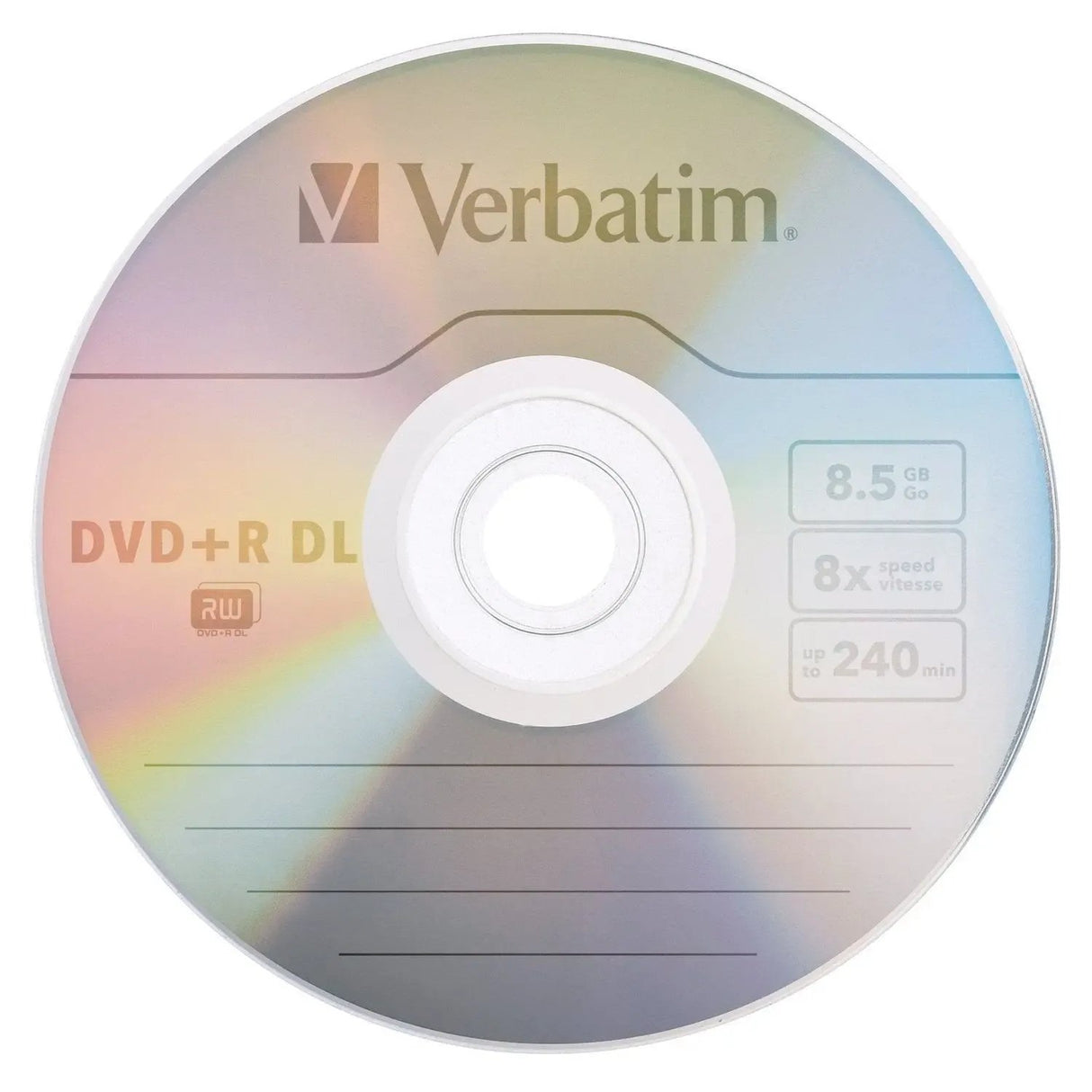 VERBATIM Verbatim DVD+R DL 8.5GB 8X 50 pk 50 pc(s) - 97000