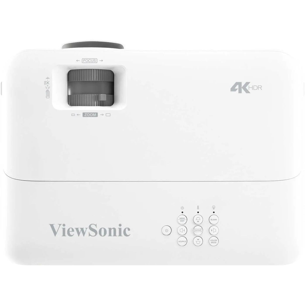 VIEWSONIC 4K UHD Projector with 3200 Lumens, 240Hz, 4.2ms for Home Theater and Gaming - 3840 x 2160 - Front - 2160p - 6000 Hour Normal Mode - 20000 Hour Economy Mode - 4K UHD - 12,000:1 - 3200 lm - HDMI - USB - PX701-4K
