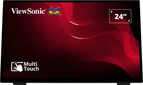 VIEWSONIC Viewsonic TD2465 Signage Display Interactive flat panel 61 cm (24") LED 250 cd/m² Full HD Black Touchscreen