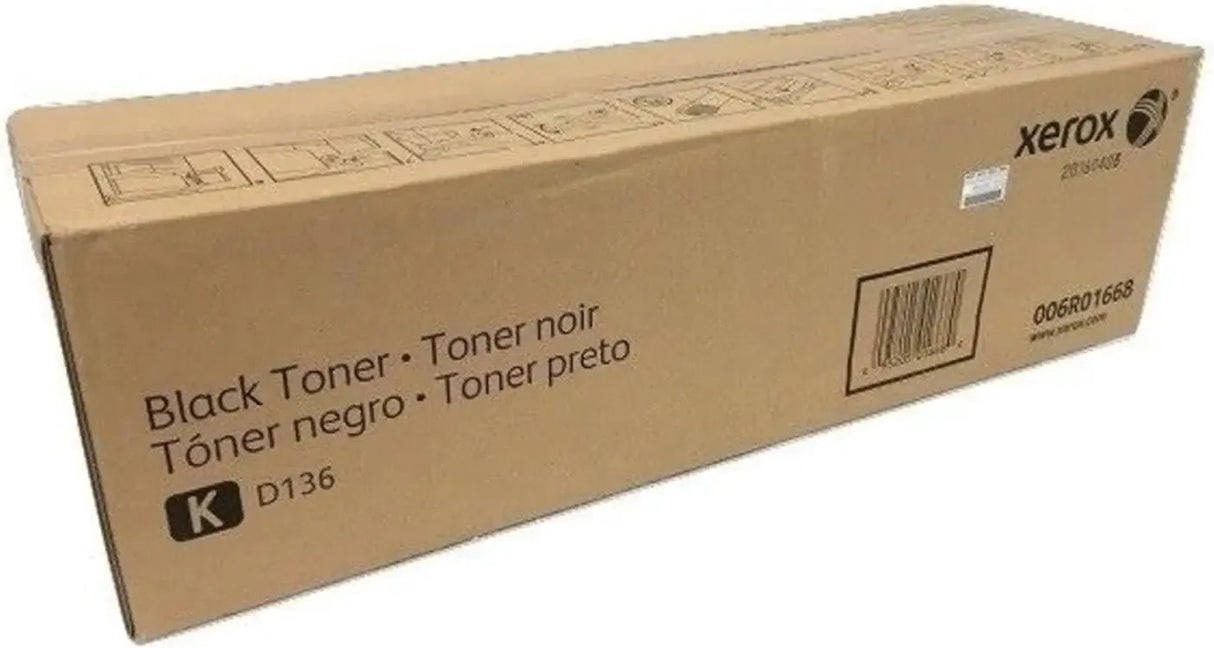 XEROX Printers/Printer Accessories Xerox 006R01668 Black Laser Toner Cartridge (Qty1) Original 095205016680 - 006R01668