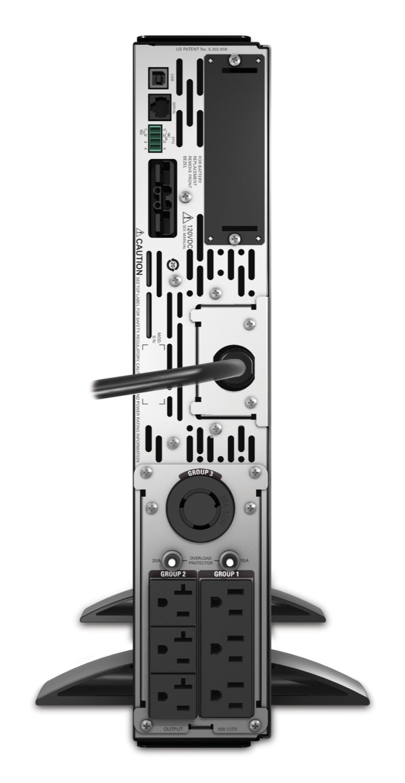 APC Smart-UPS X 3000VA uninterruptible power supply (UPS) Line-Interactive 3 kVA 2700 W 7 AC outlet(s) - SMX3000RMLV2U APC