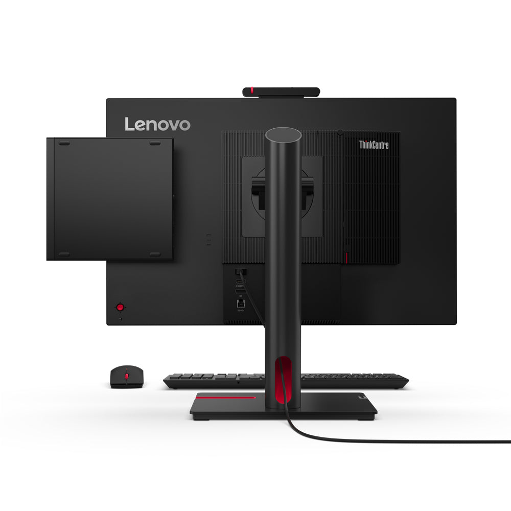 Lenovo ThinkCentre M70q Gen 5 Intel® Core™ i5 i5-14500T 16 GB DDR5-SDRAM 256 GB SSD Windows 11 Pro Mini PC Black - 12TD001WUS