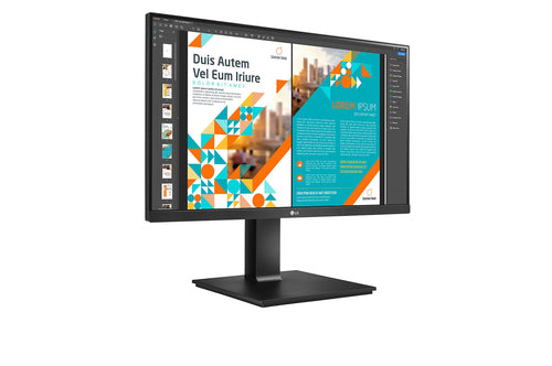 LG 24'' IPS Quad HD Monitor with Built-in Speaker - 24BP55Q-B
