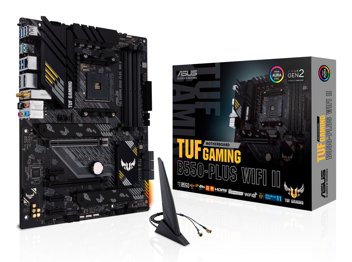 ASUS TUF GAMING B550-PLUS WIFI II AMD B550 Socket AM4 ATX - TUF GAMING B550-PLUS WIFI II