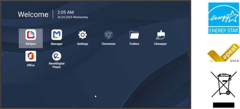 Viewsonic 55" 4K Professional Commercial Display with ProAV Integration - CDE5531