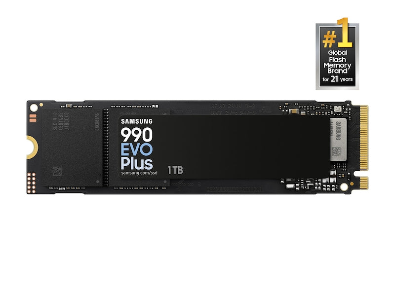 Samsung 990 EVO Plus 1 TB M.2 PCI Express 4.0 NVMe V-NAND TLC - MZ-V9S1T0B/AM