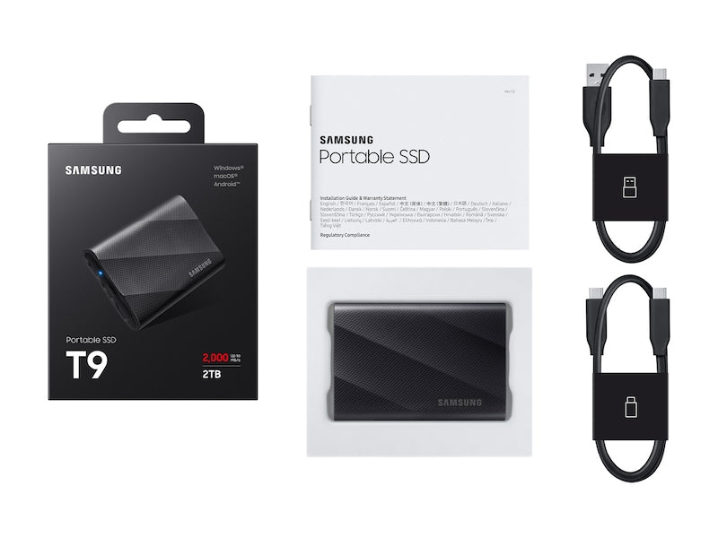 Samsung MU-PG4T0B 4 TB USB Type-C 3.2 Gen 1 (3.1 Gen 1) Black - MU-PG4T0B/AM