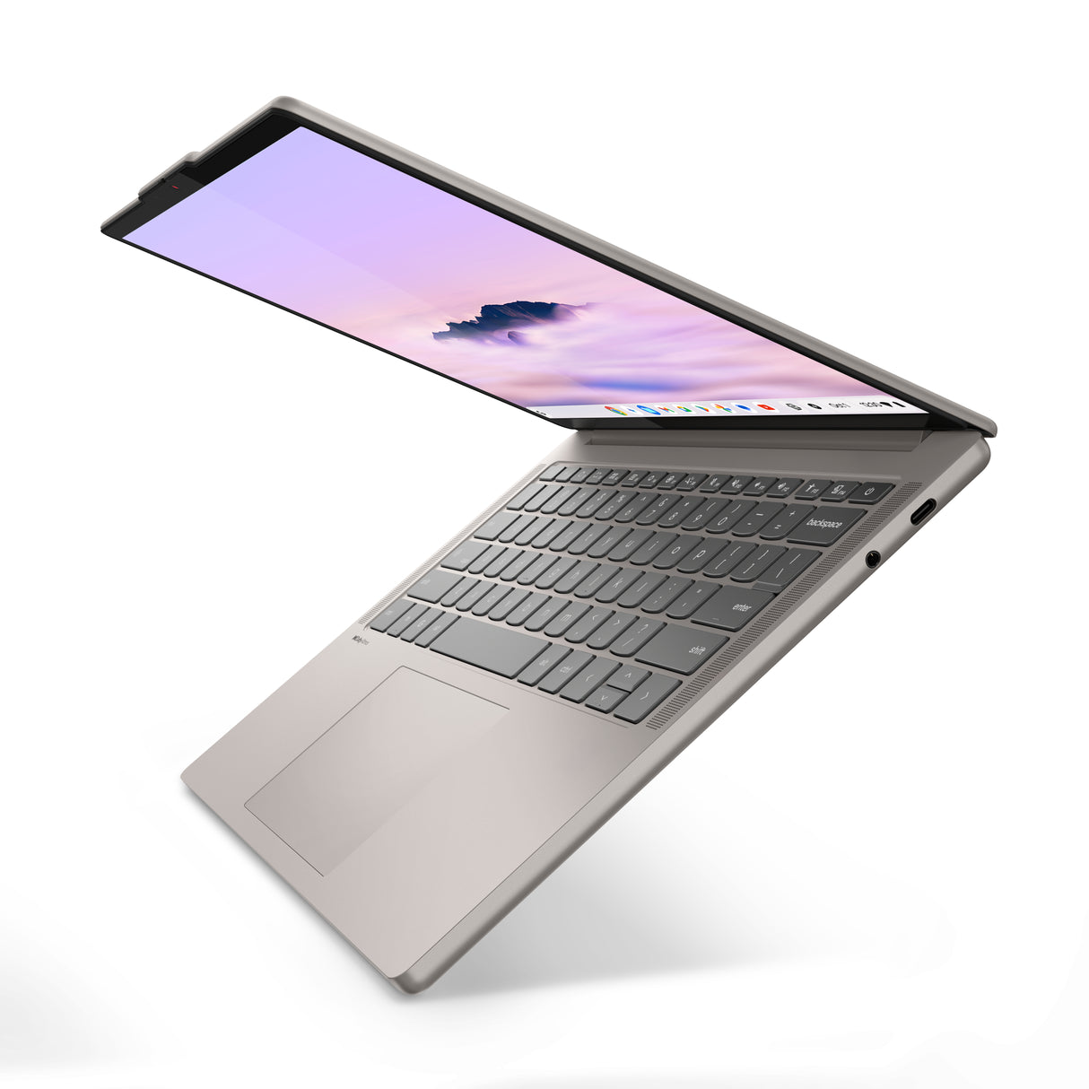 Lenovo Chrome 14M9610 MediaTek Kompanio Kompanio Ultra 910 Chromebook 35.6 cm (14") Touchscreen WUXGA 16 GB LPDDR5x-SDRAM 256 GB UFS Wi-Fi 7 (802.11be) ChromeOS English Seashell (colour) - 83MY0000US LENOVO